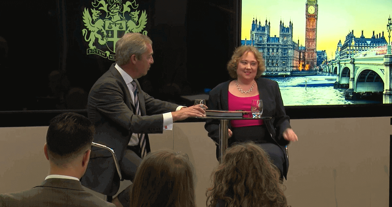 Svetlana Pyatigorskaya, Nigel Farage at LSE